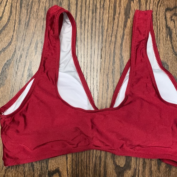 NWT Red/Burgundy Bikini - Picture 7 of 8